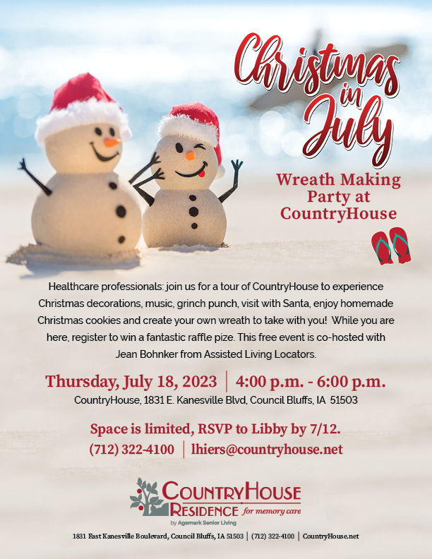 Christmas in July at CountryHouse